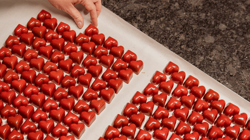 Kapiti Chocolate Factory, Heart Shaped Chocolates